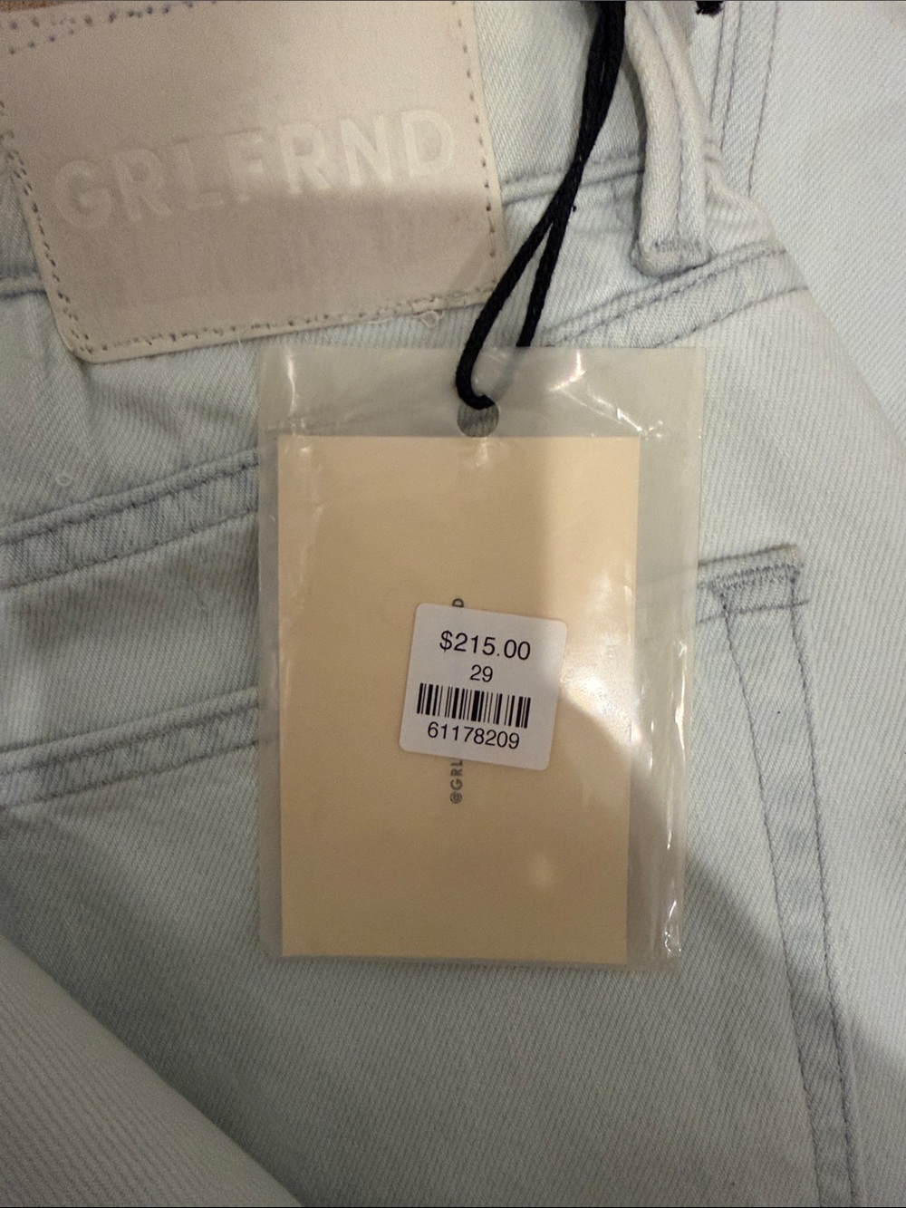 Grlfrnd Jeans NWT - Picture 7 of 8